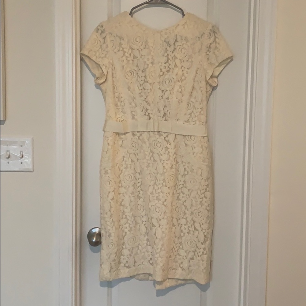 Ivory dress size 10
